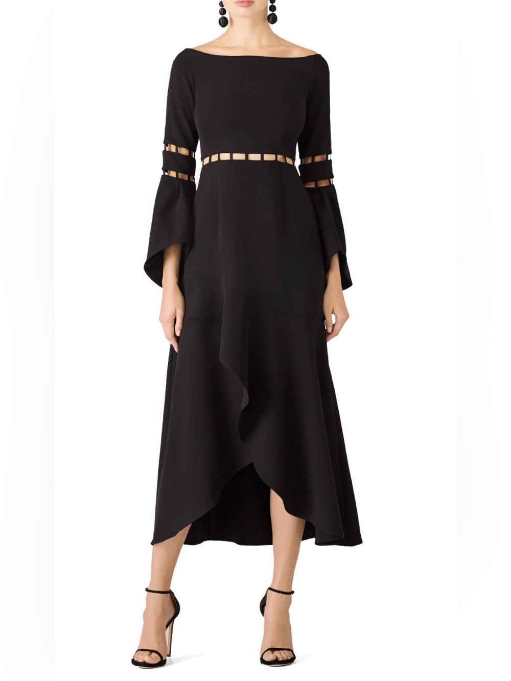 FINDERS KEEPERS Black Solar Dress